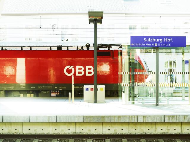 Salzburg hat rund 100 Bahnhöfe. Wie glücklich die Fahrgäste mit diesen Salzburger Bahnhöfen sind, erfragt nun der Bahnhoftest der VCÖ. | Foto: ÖBB/Philipp Horak