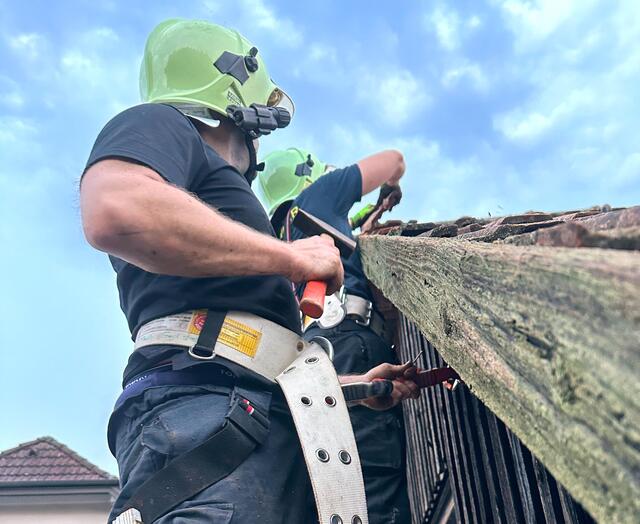 Feuerwehren im Unwettereinsatz | Foto: BFK Krems Gernot Rohrhofer