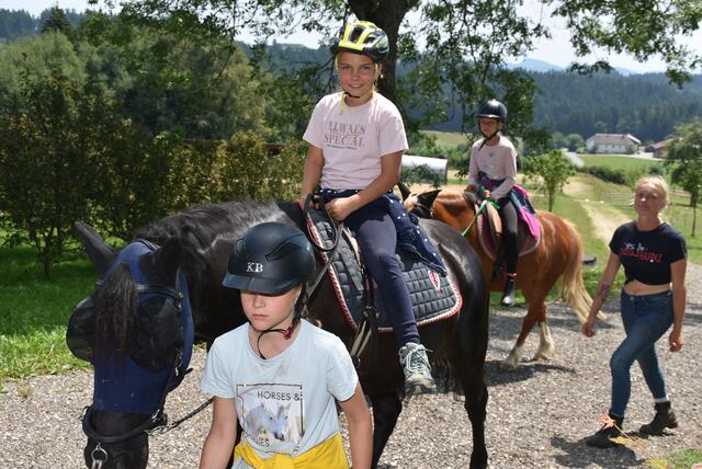 Reiter-Camp am Erlöebnishof Steinkellnergut, Pabneukirchen/St. Georgen am Walde. | Foto: Zinterhof