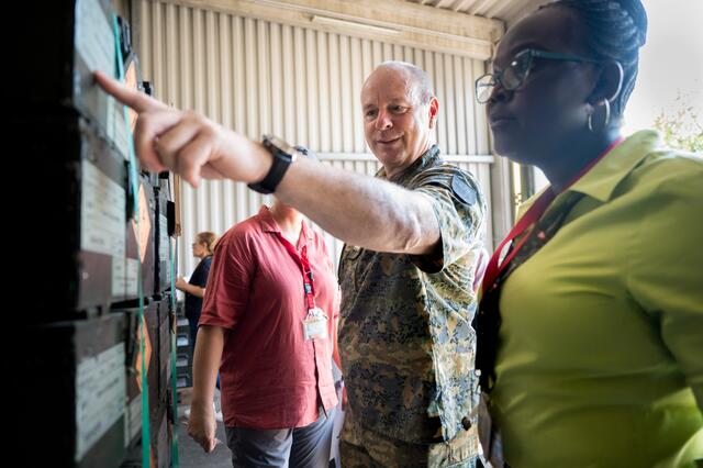  „Waffen- und Munitionslogistik“: Somit trägt das österreichische Bundesheer sehr viel zur Förderung von Frauenberufen in den internationalen Heeresverbänden bei. | Foto: Österreichisches Bundesheer