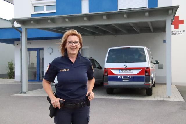 Monika Gallop-Pomper ist die erst fünfte Polizistin im Burgenland, die mit der Leitung einer Polizeiinspektion betraut wurde. | Foto: Martin Wurglits