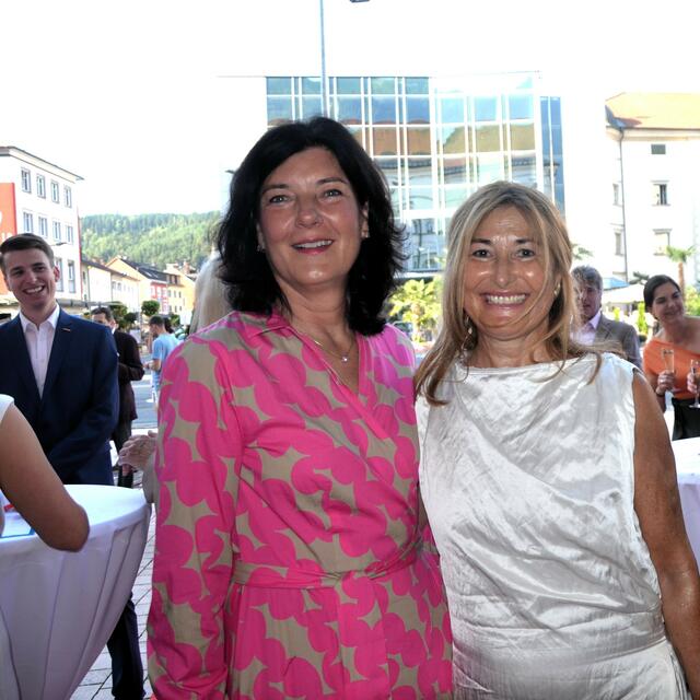Marika Mayer mit Christiana Ströml