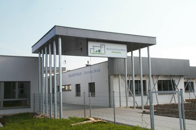 Bald öffnen sich die Pforten des neuen Bildungscampus Pannonia und über 100 Kids werden ganztägig betreut.
