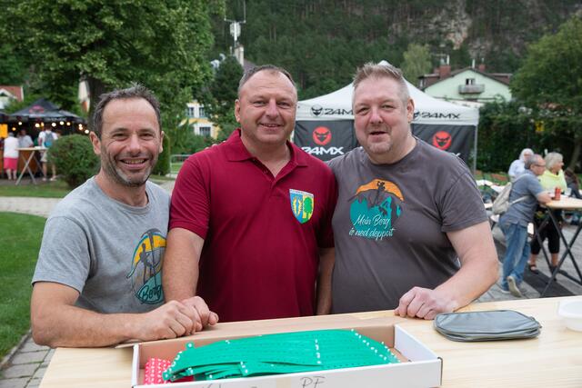 V.l.: Hannes Jägersberger, Peter Gschaider und Manfred Schmid.