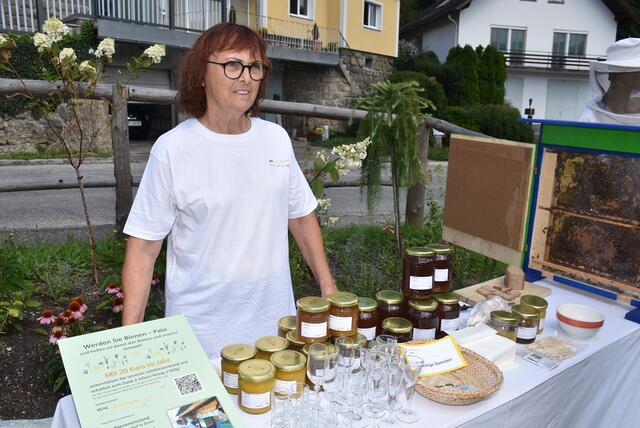 Eröffnung Stadt-Garten Grein am Greiner-Bach. 