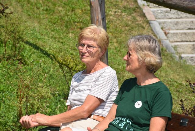 Eröffnung Stadt-Garten Grein am Greiner-Bach. 