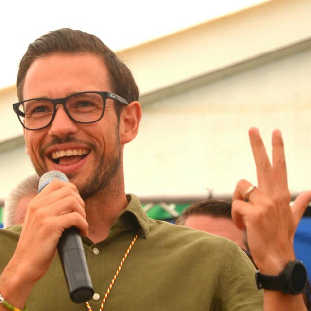 Bestens gelaunt: Landesrat Sebastian Schuschnig