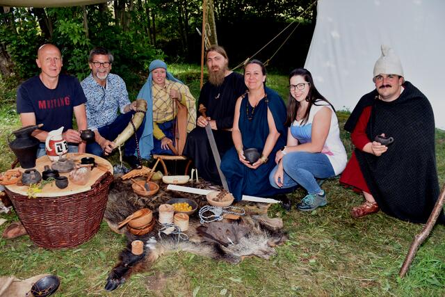 Living History-Jahrtausende Kultur in Dimbach am Wohlfühlplatz v. 26. Bis 28. Juli 2024. | Foto: Robert Zinterhof
