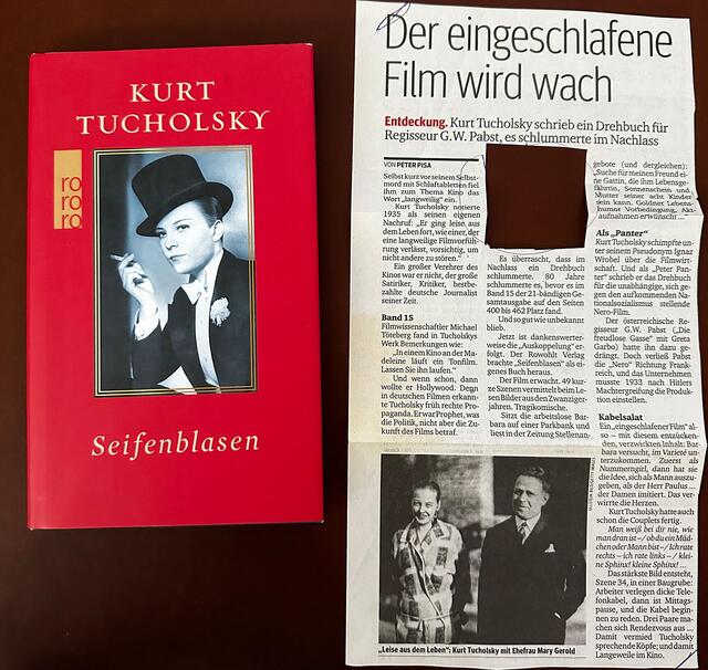 Kurt Tucholsky "Seifenblasen" und die Kritik von Peter Pisa | Foto: © Gabriele Czeiner
