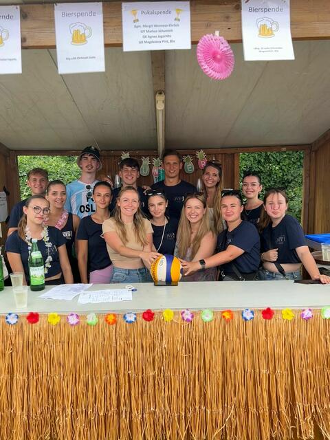 Die JVP Oslip lud zum Beachvolleyballturnier. 