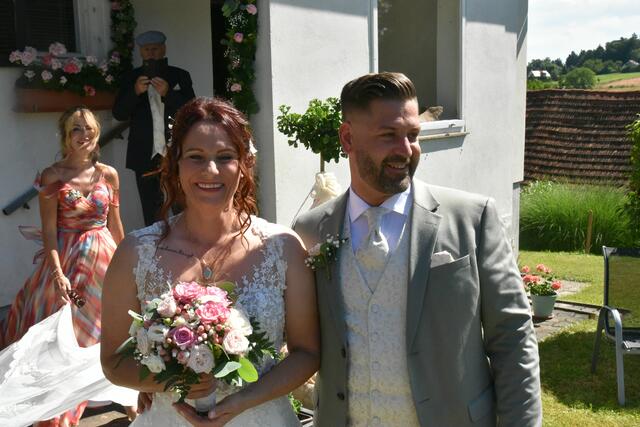 Manuela und Christoph Purger.  | Foto: Gerald Dreisiebner