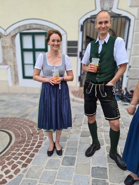 Veronika Berkenhoff aus Strobl kam mit ihrem Mann 