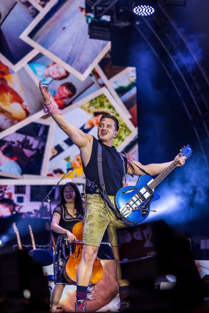 Andreas Gabalier lädt wieder zum Musikfestival in die Gamsstadt. | Foto: kitzmusik/Lobenwein