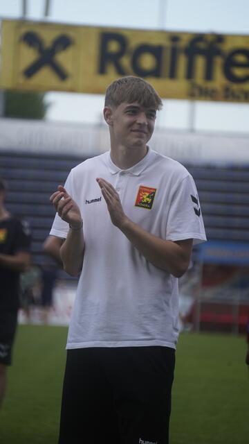 Der 19-jährige David Puczka. | Foto: Haunschmid