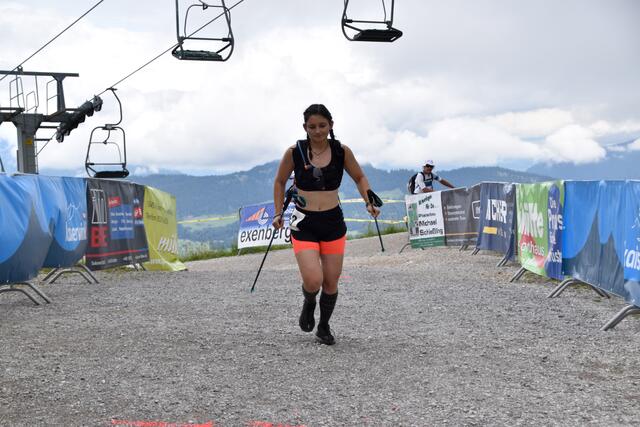 Hogmoarin Elena Kieweg erreichte die Bärenhütte in einer Zeit von 1:14:55 Min. | Foto: Johanna Bamberger