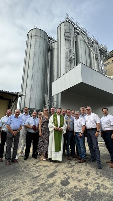 Pünktlich zur Erntezeit wurden am Gelände des Lagerhaus Laa an der Thaya neue Bio-Silos vorgestellt und an gleich zwei Tagen gebührend gefeiert. | Foto: Lagerhaus Laa/Thaya