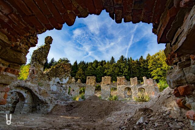Die Ruine in Perwarth soll bald als Event-Location fungieren. | Foto: Harald Haselsteiner