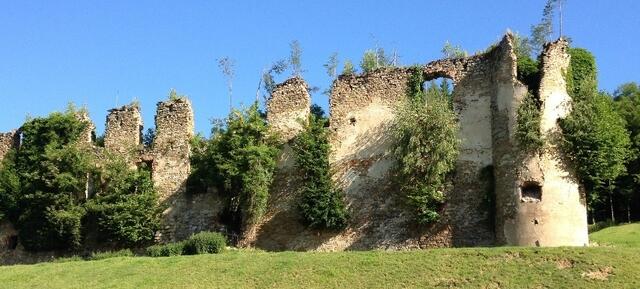 Die Ruine in Perwarth soll bald als Event-Location fungieren. | Foto: Franz Grimm
