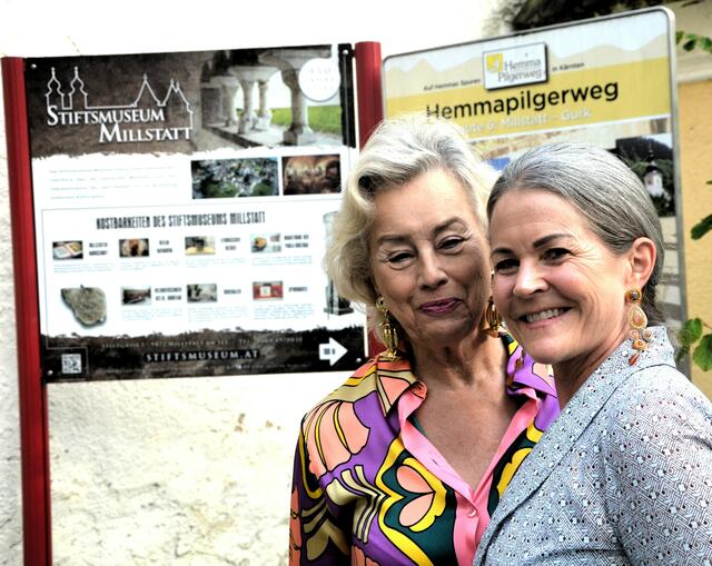 Andrea Heberstein ist mit Claudia Kulterer gekommen