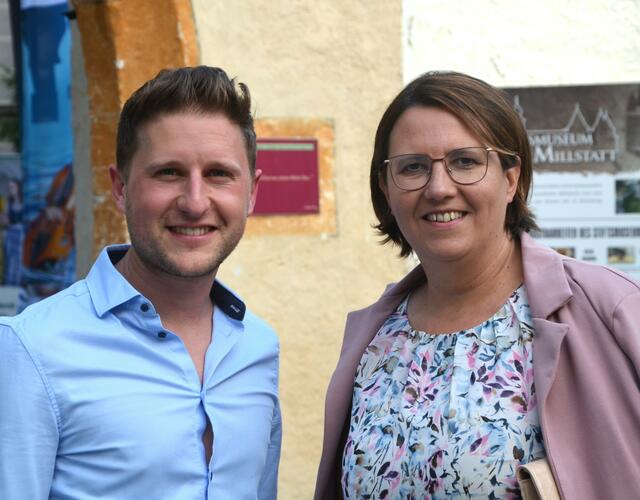 CMA-Pädagoge Michael Mayer und CMA-Geschäftsführerin Marion Rothschopf-Herzog