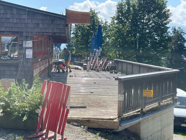 Ab 19. Juli hat die Rumer Alm wieder für ihre Gäste geöffnet. | Foto: privat/Gemeinde Rum