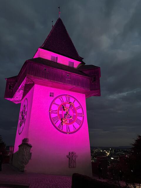 Uhrturm am Schlossberg | Foto: Julia Glajncer