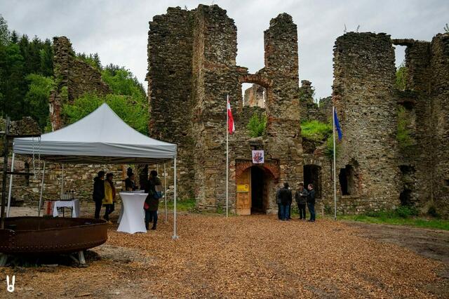 Die Ruine in Perwarth soll bald als Event-Location fungieren. | Foto: Harald Haselsteiner