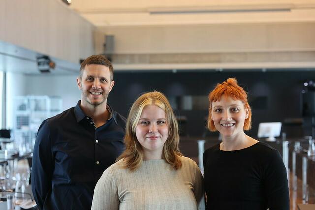 Gregor Sanders, Sabine Lerch und Pia Tomedi (v.l.n.r) sitzen für die KPÖ im Innsbrucker Gemeinderat. | Foto: KPÖ