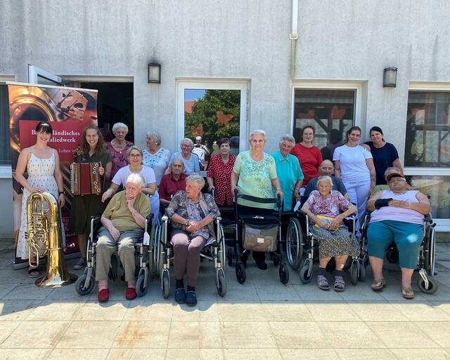 Es herrschte eine ausgelassene Stimmung. | Foto: Michaela Scheifler