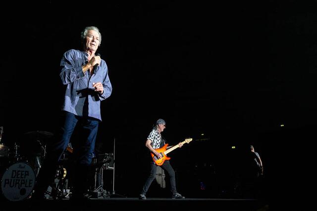 Ian Gillian begeistert das Innsbrucker Publikum. | Foto: Michael Kendlbacher