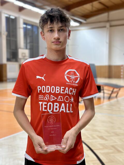 Alexander Hamm aus Neusiedl am See zeigte seine  persönliche Bestleistung beim PRESOV TEQBALL CUP. | Foto: Roland Hamm
