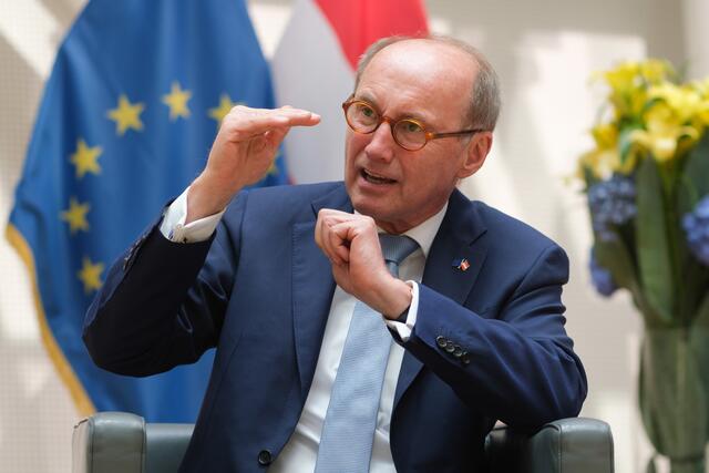  "Wenn ich nominiert werde, dann stehe ich zur Verfügung", sagte Othmar Karas am Mittwoch. | Foto: Roland Ferrigato