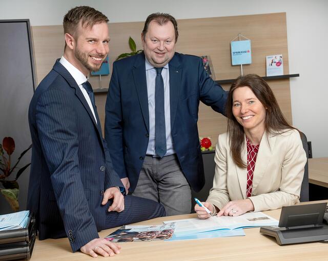 Die Kundenbetreuer:innen sind für Sie da. | Foto: Sparkasse