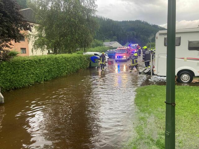 Unwetter in der Veitsch | Foto: BFVMZ