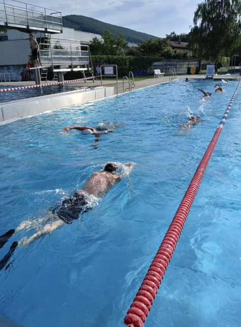 Der Verein Schwimmunion Purkersdorf bietet im Wienerwaldbad Purkersdorf Schwimmkurse an. | Foto: Schwimmunion Purkersdorf