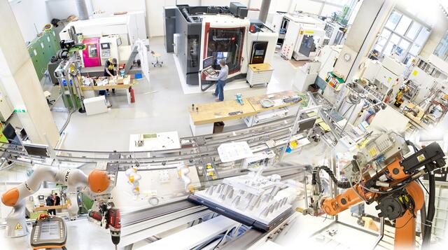 Das „Center for Smart Manufacturing“ am FH OÖ Campus Wels.﻿ | Foto: FH OÖ