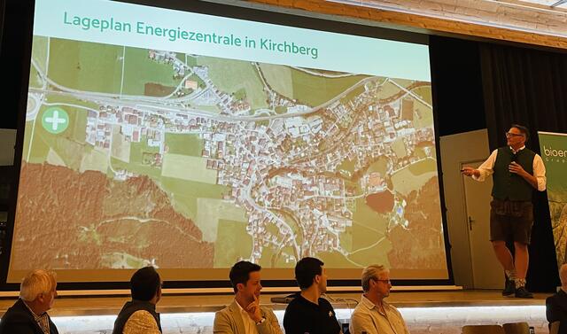 Projekt von Hans Stefan Edler (re. hi.) präsentiert. | Foto: Kogler