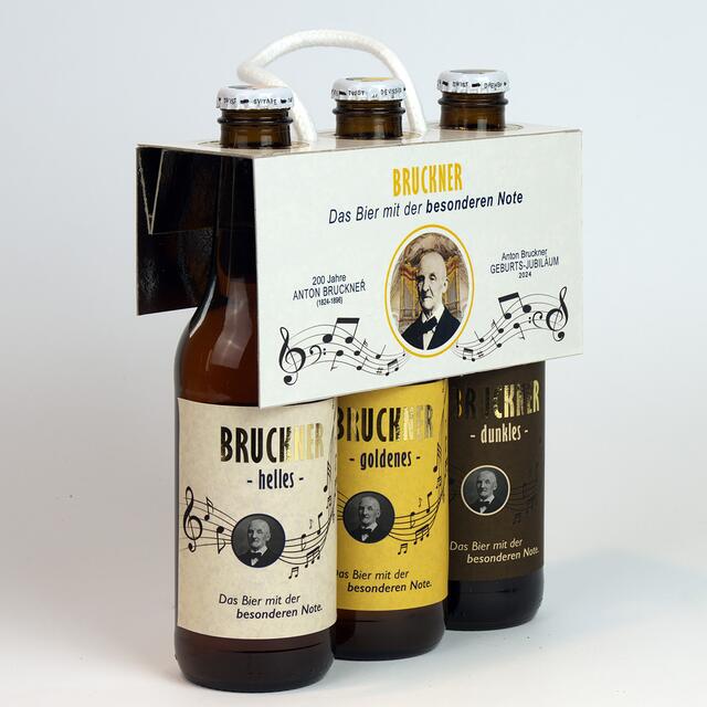 Nicht süß, dafür deftig: Das Bruckner Bier beweist, wie vielfältig die Kreationen im Jubiläumsjahr sind. | Foto: Erich Gattringer