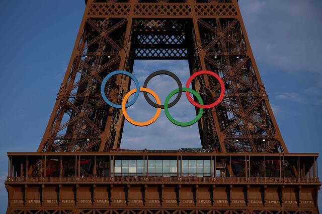 Vom 26. Juli bis 11. August finden die Olympischen Sommerspiele 2024 in Paris statt.  | Foto: EMMANUEL DUNAND / AFP / picturedesk.com 