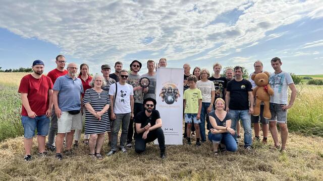 Beim Sommerfest des erst im März gegründeten Sport- und Spielverein „Multiplayer“ wurde gemeinsam mit dem Verein "Flipper Rebläuse" (Auersthal) gefeiert.  | Foto: Sport- und Spielverein Multiplayer