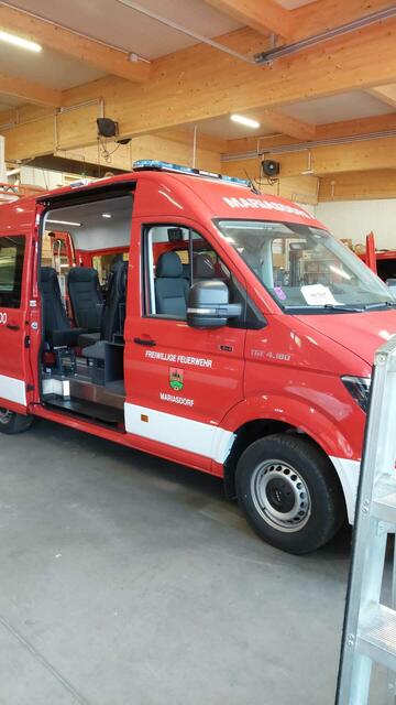 Seit Juni steht das neue Kommandofahrzeug im Dienst der Feuerwehr Mariasdorf.  | Foto: Gemeinde Mariasdorf