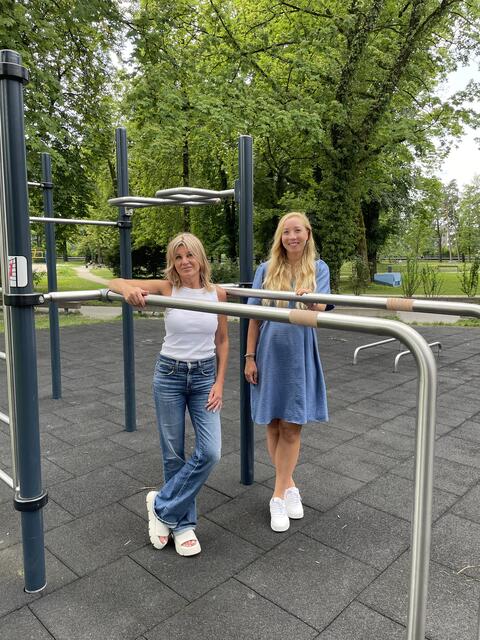 Sabine Pichler und Julia Zweimüller wollen andere für Sport und Bewegung begeistern | Foto: Lisa Gold