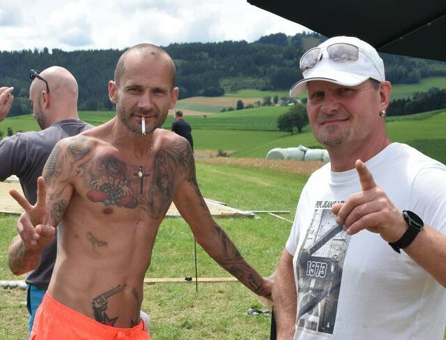 Stefan und Herbert belegten als Team "Maywolf" Platz 7 | Foto: Verein Herzhaftes Höf