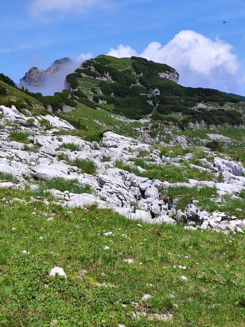 herrlich wie sich der Dunst über den Berg schiebt.. | Foto: I.Wozonig