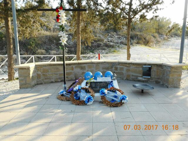 Gedenkstätte auf Zypern | Foto: Peacekeeper/privat