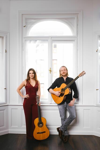 Gitarrenduo Crossing Strings | Foto: Lukas Bezila