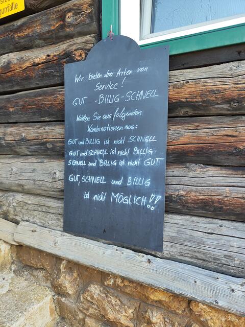 zum Schmunzeln... | Foto: I.Wozonig
