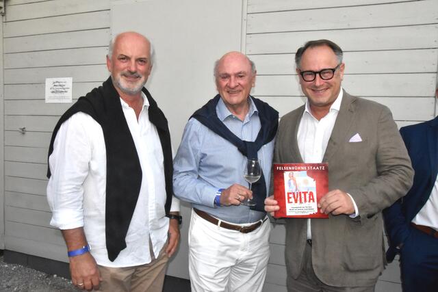 Gerhard Schuster, Erwin Pröll und Helmut Kulhanek