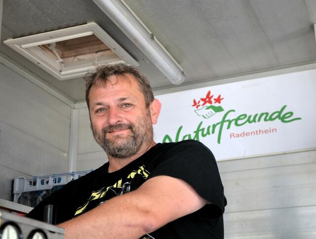 Mario Strauß, Obmann der Naturfreunde Radenthein