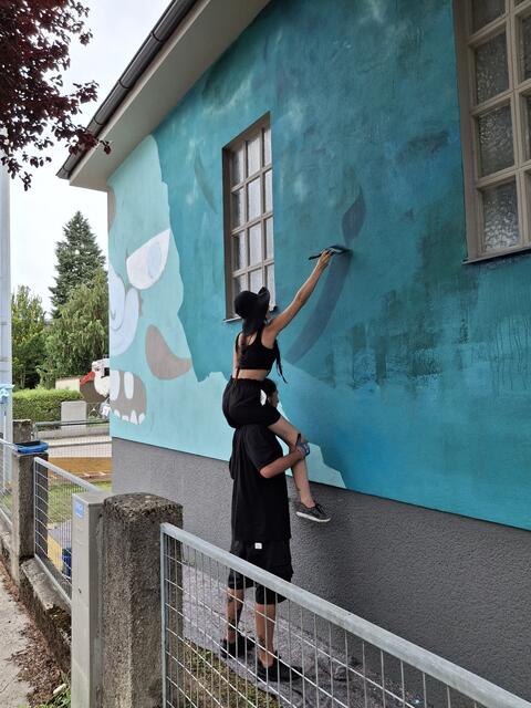 Grime und illunis, Künstlerpaar aus Salzburg und Villach